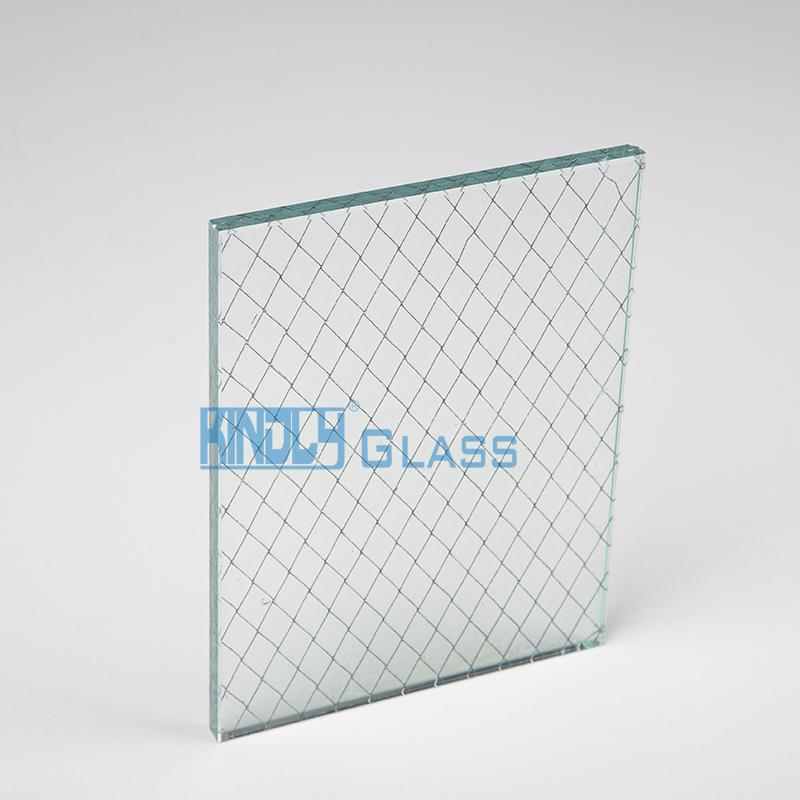 EVA Iron Net Laminated Glass